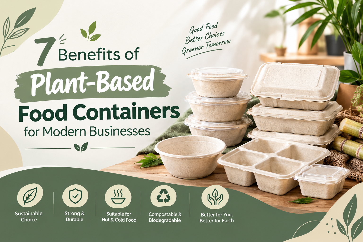 Plant-Based Food Containers